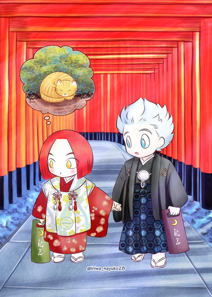 七五三の日のいい兄さん
